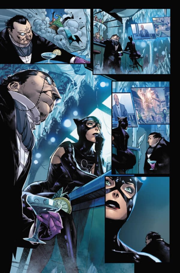 Punchline Vs. Harley Quinn Round 2 in Batman #98