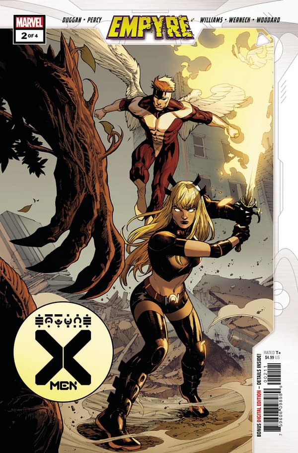 The cover to Empyre: X-Men #2