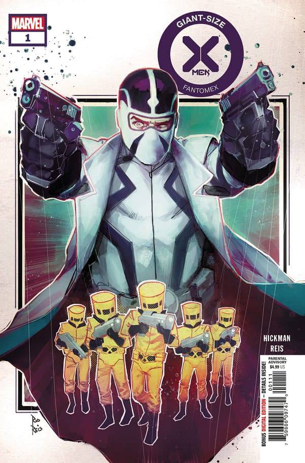 The cover to Giant-Size X-Men Fantomex #1