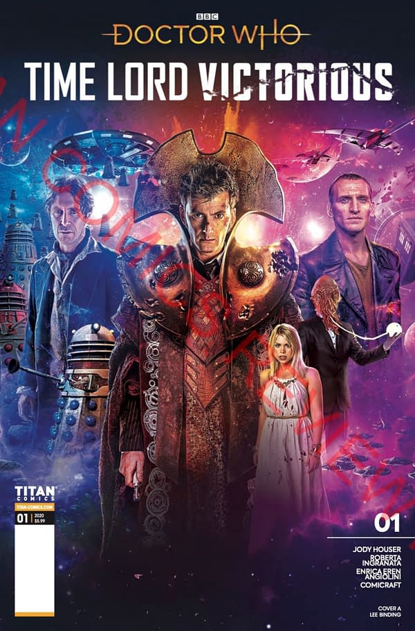 Doctor Who: Time Lord Victorious #1 cover. Credit: Titan Comics