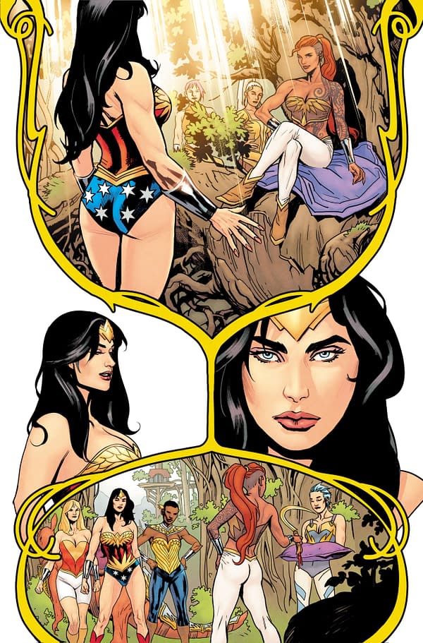 DC Shows Off Wonder Woman Earth One Vol 3 Artwork But Not Well Enough