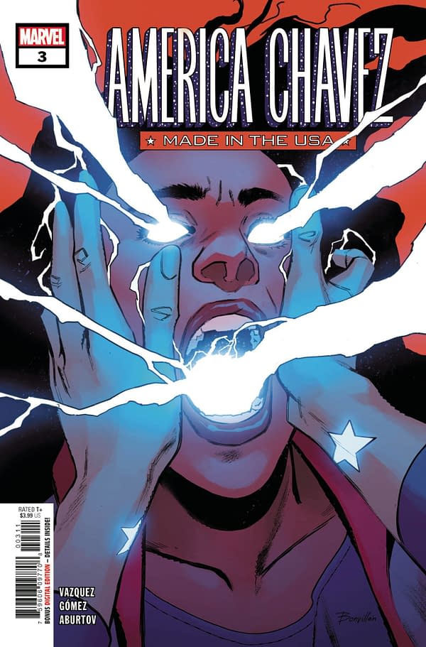 Cover image for AMERICA CHAVEZ MADE IN USA #3 (OF 5)