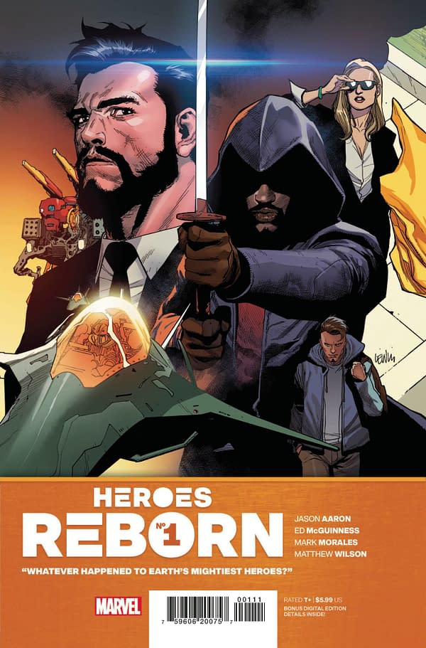 Cover image for HEROES REBORN #1 (OF 7)