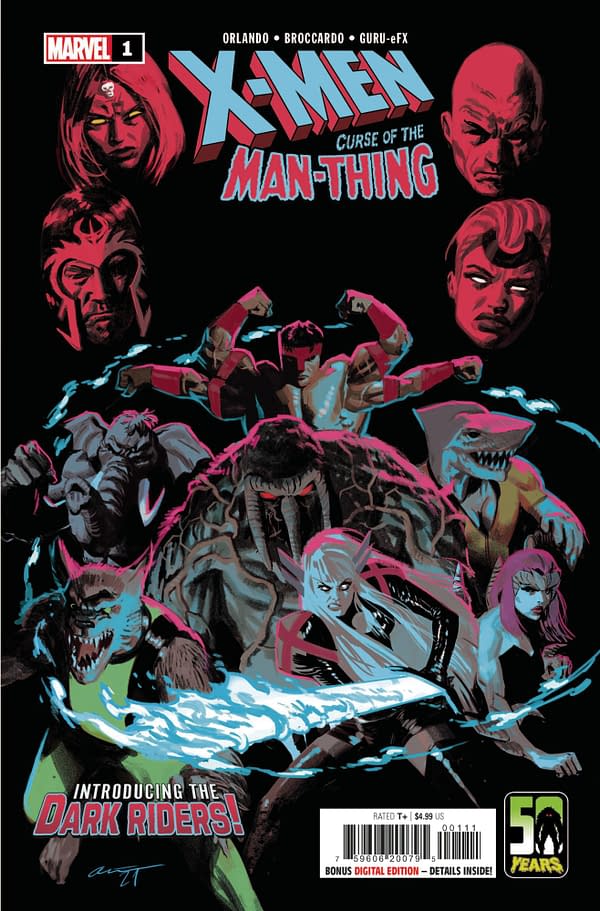 Cover image for X-MEN CURSE MAN-THING #1