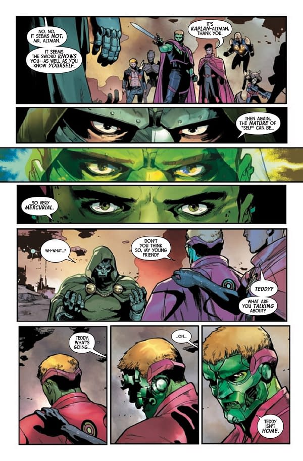 Interior preview page from GUARDIANS OF THE GALAXY #14