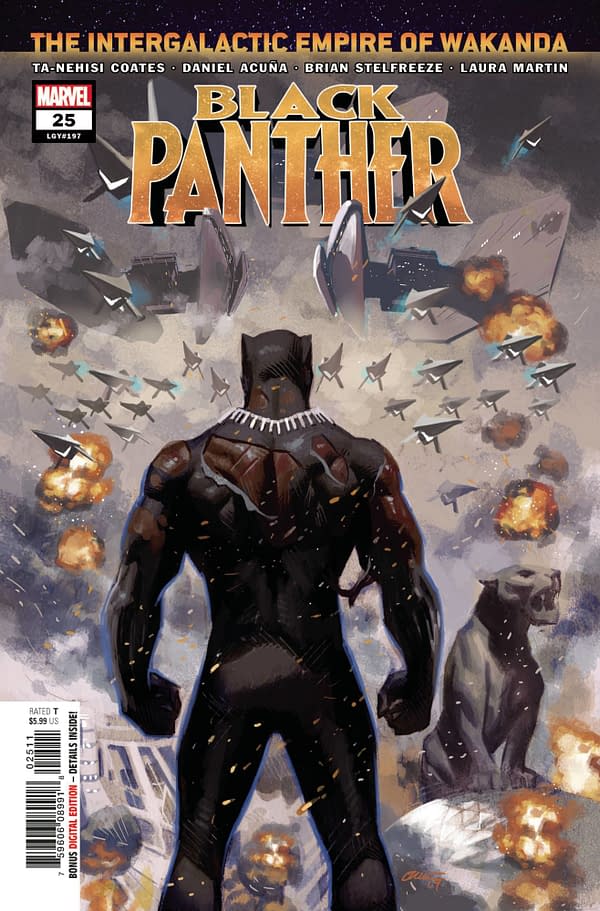 Cover image for BLACK PANTHER #25