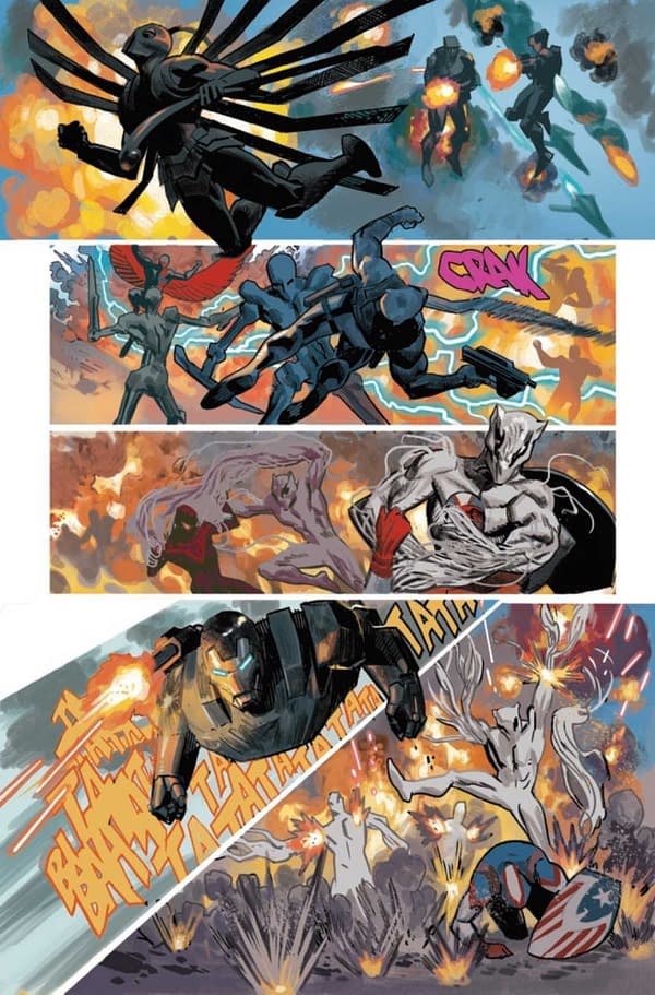 Interior preview page from BLACK PANTHER #25