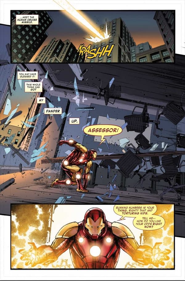 Interior preview page from IRON MAN ANNUAL #1 (RES)