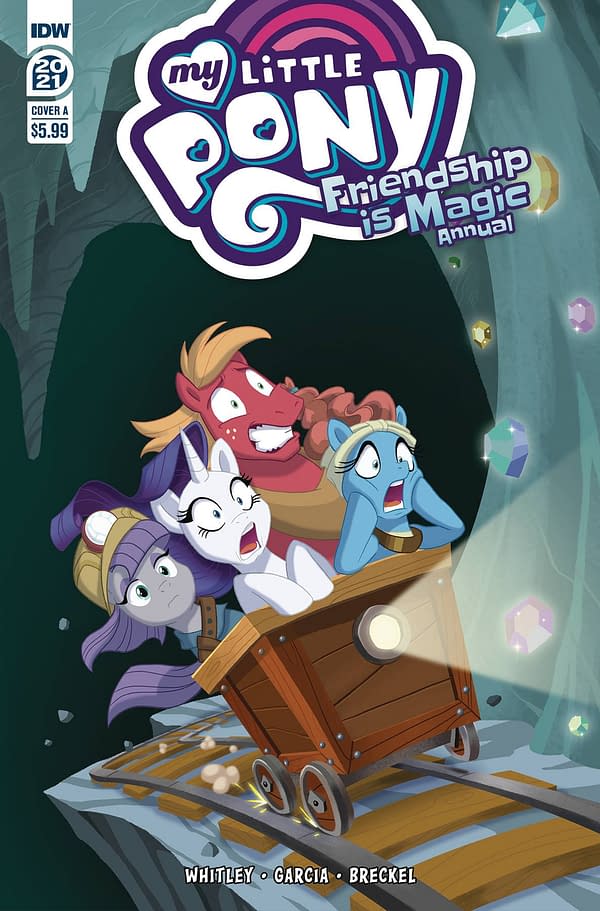 Cover image for MY LITTLE PONY FRIENDSHIP IS MAGIC 2021 ANNUAL CVR A BRIANNA