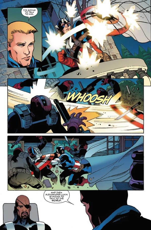 Interior preview page from CAPTAIN AMERICA #29