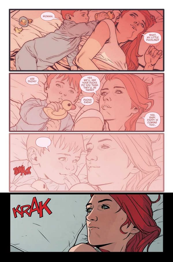 Interior preview page from BLACK WIDOW #7