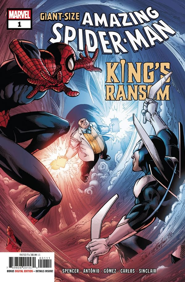 Cover image for GIANT-SIZE AMAZING SPIDER-MAN KINGS RANSOM #1