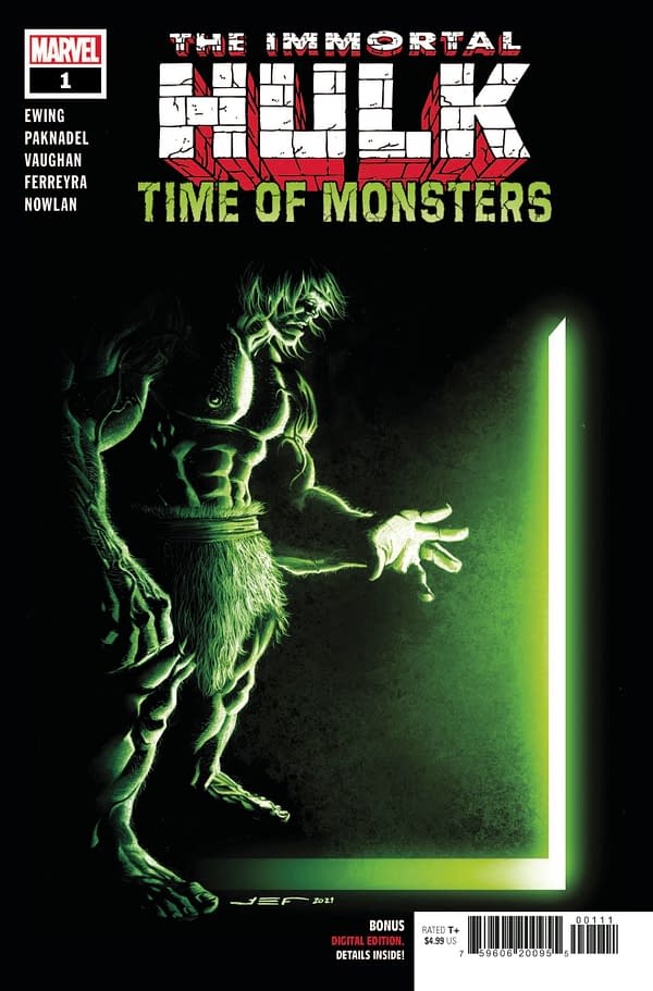 Cover image for IMMORTAL HULK TIME OF MONSTERS #1