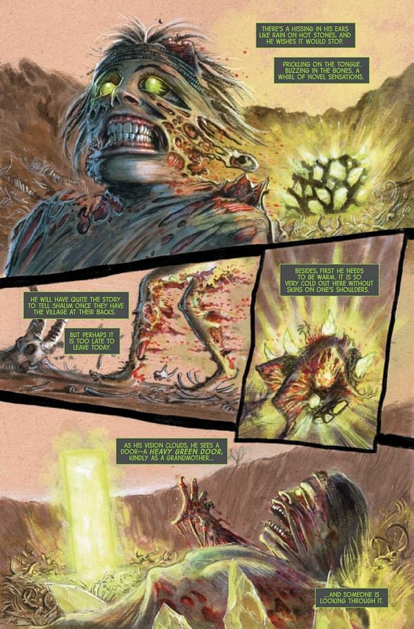 Interior preview page from IMMORTAL HULK TIME OF MONSTERS #1