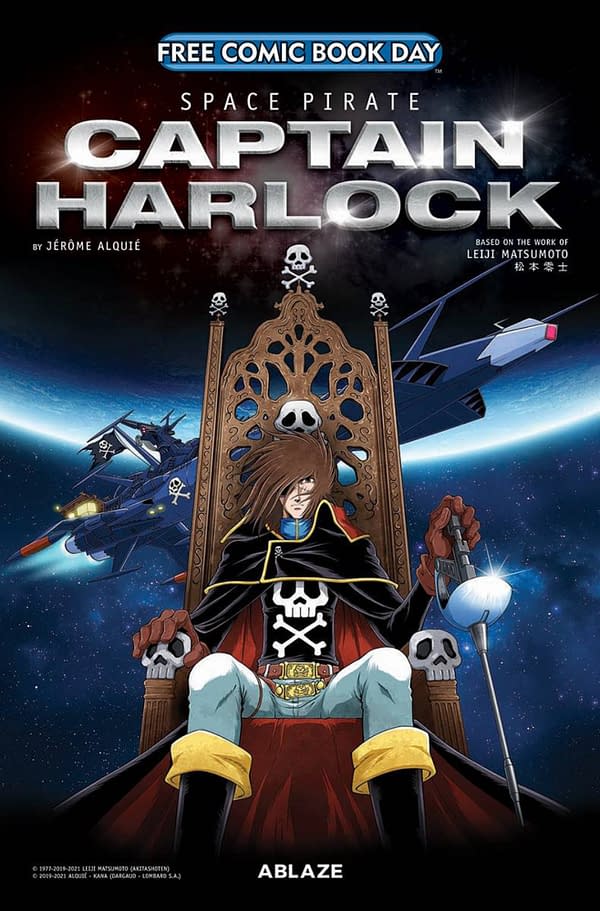 FCBD Preview: Space Pirate Captain Harlock for Free Comic Book Day