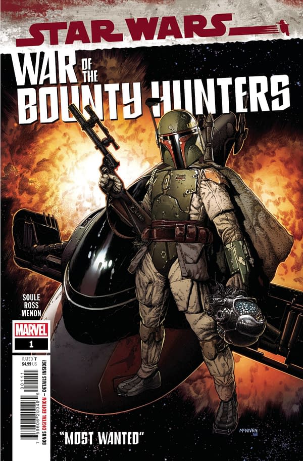 Cover image for STAR WARS WAR OF THE BOUNTY HUNTERS #1 (OF 5)