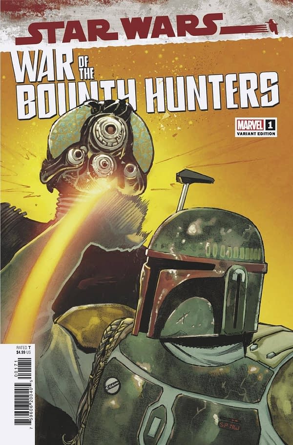 Cover image for STAR WARS WAR OF THE BOUNTY HUNTERS #1 (OF 5) PICHELLI VAR
