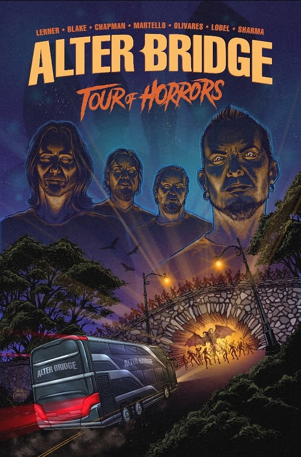 Emily Ryan Lerner Writes Alter Bridge: Tour Of Horrors Graphic Novel