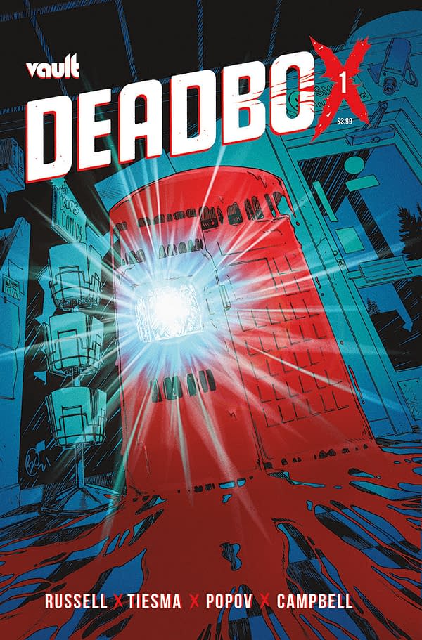 Mark Russell Launches Another in August, Deadbox, From Vault Comics