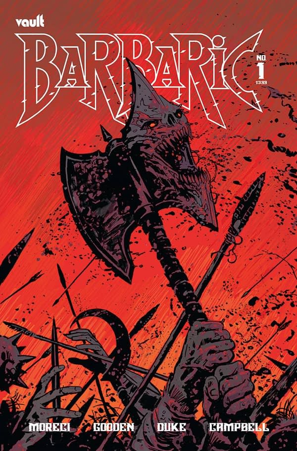 Barbaric #1 Is Vault's Most-Ordered Comic Yet At 35,000 Copies
