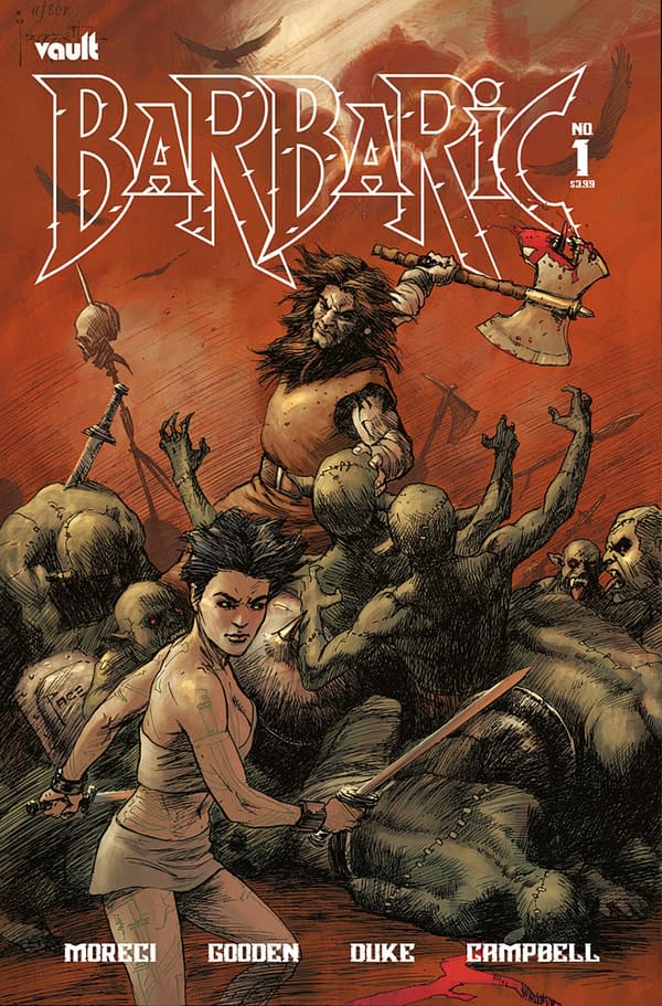 Barbaric #1 Is Vault's Most-Ordered Comic Yet At 35,000 Copies