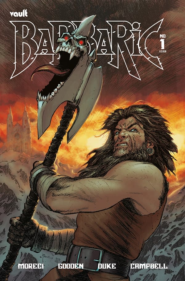 Barbaric #1 Is Vault's Most-Ordered Comic Yet At 35,000 Copies