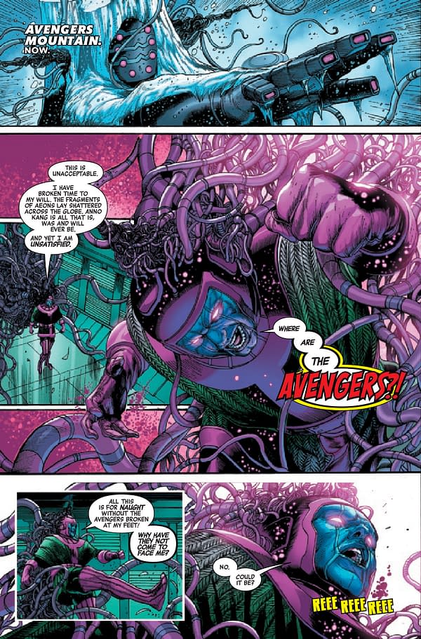 Interior preview page from AVENGERS MECH STRIKE #4 (OF 5)