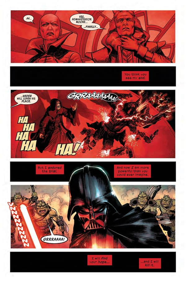 Interior preview page from STAR WARS DARTH VADER #13 WOBH