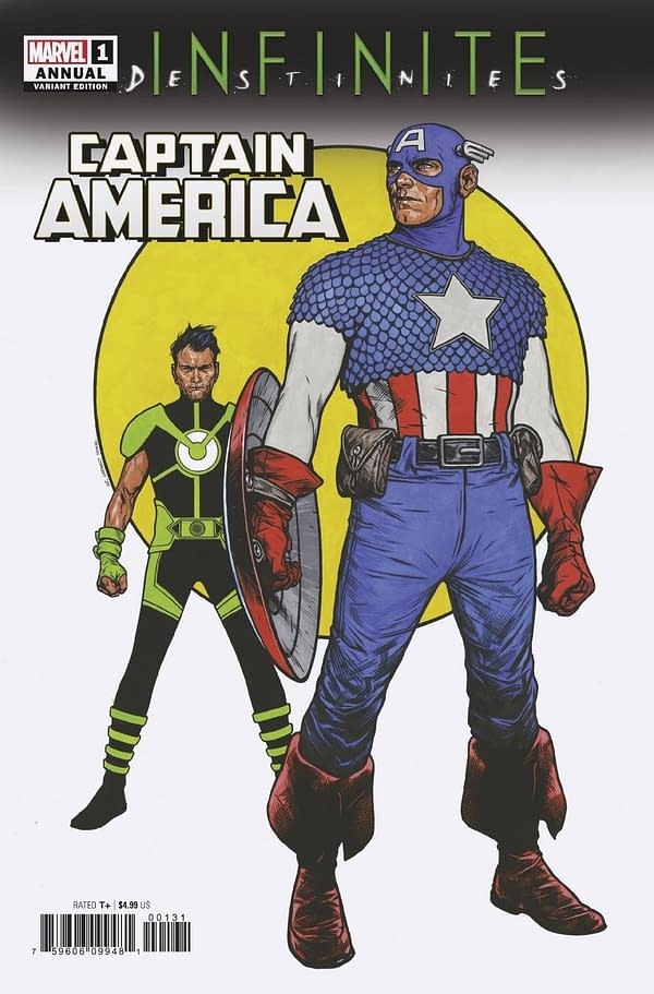 Cover image for CAPTAIN AMERICA ANNUAL #1 CHAREST VAR (RES)