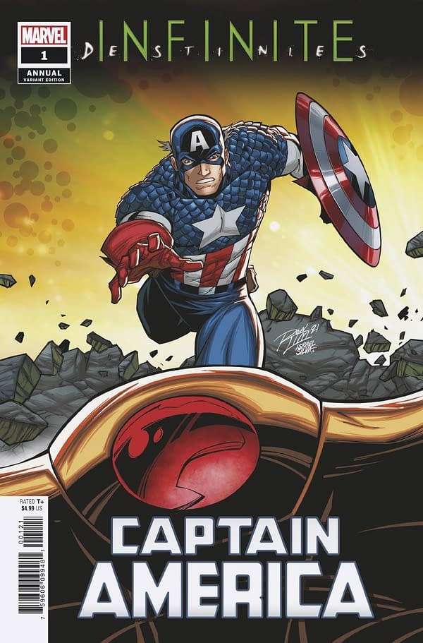 Cover image for CAPTAIN AMERICA ANNUAL #1 RON LIM CONNECTING VAR (RES)