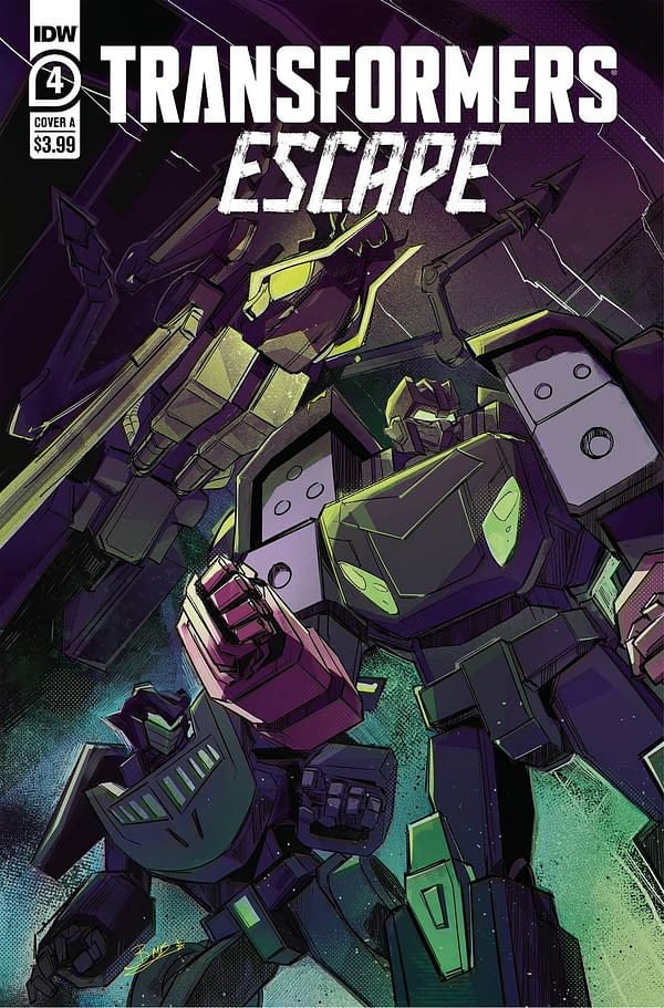 Cover image for TRANSFORMERS ESCAPE #4 (OF 5) CVR A MCGUIRE-SMITH
