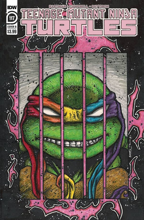 Cover image for TMNT ONGOING #117 CVR B EASTMAN