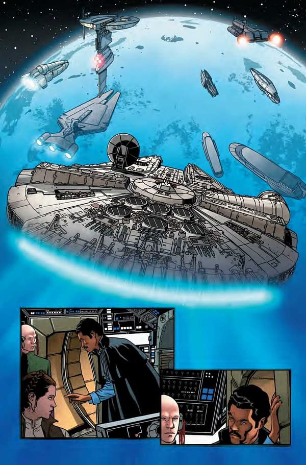 Interior preview page from STAR WARS #14 WOBH