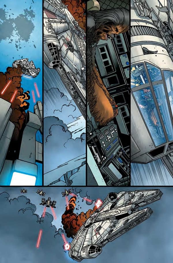 Interior preview page from STAR WARS #14 WOBH