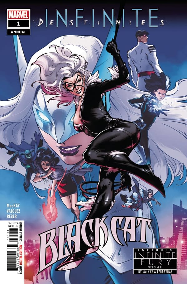 Cover image for BLACK CAT ANNUAL #1 INFD