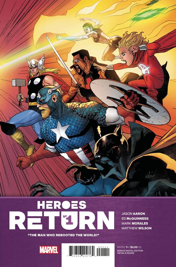 Cover image for HEROES RETURN #1