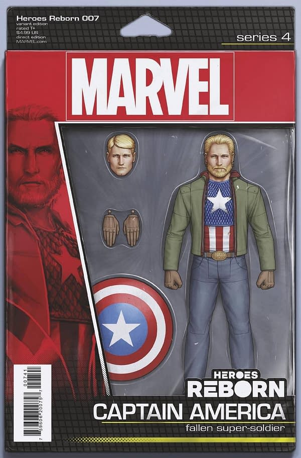 Cover image for HEROES REBORN #7 (OF 7) CHRISTOPHER ACTION FIGURE VAR