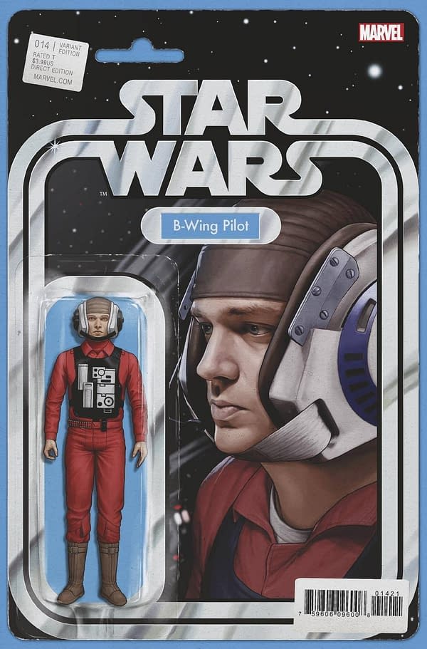 Cover image for STAR WARS #14 CHRISTOPHER ACTION FIGURE VAR