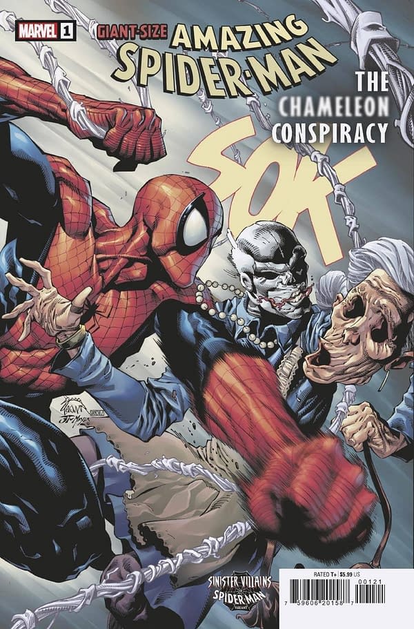 Cover image for GIANT-SIZE AMAZING SPIDER-MAN CHAMELEON CONSPIRACY #1 VAR ST
