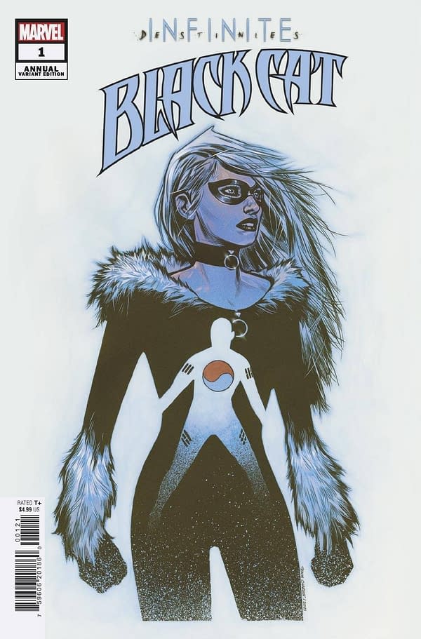 Cover image for BLACK CAT ANNUAL #1 CHAREST VAR INFD