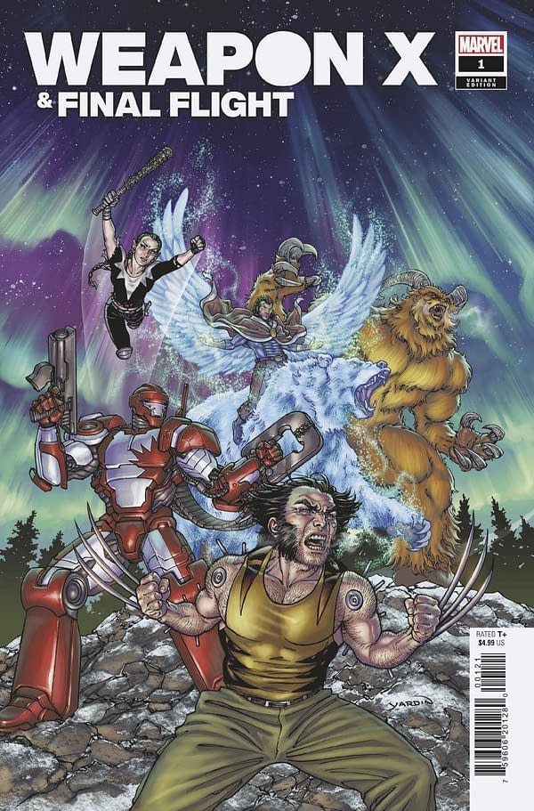 Cover image for HEROES REBORN WEAPON X AND FINAL FLIGHT #1 YARDIN VAR