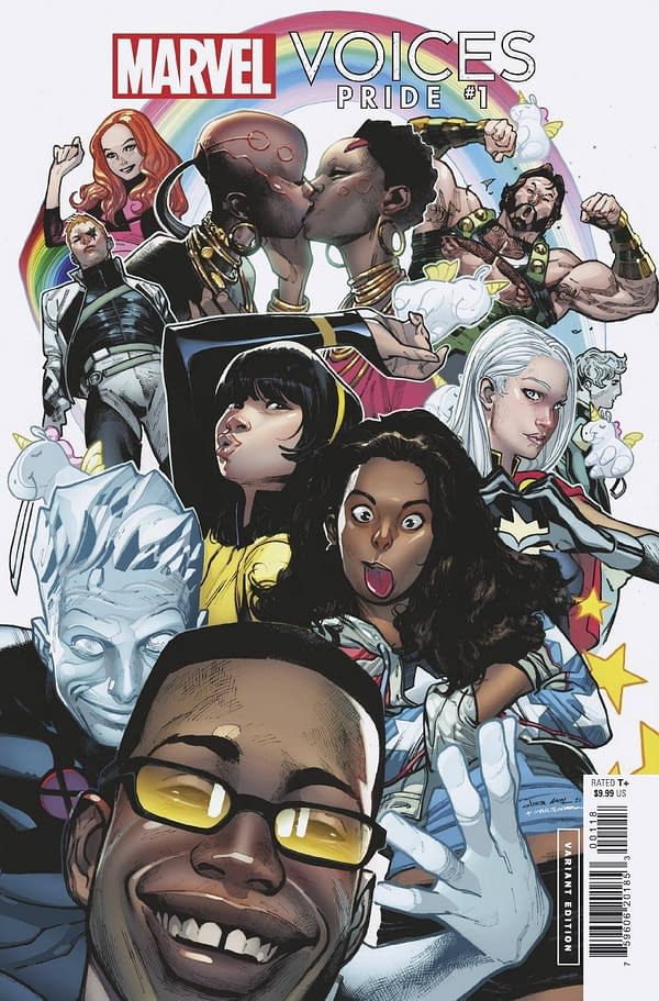 Cover image for MARVELS VOICES PRIDE #1 COIPEL VAR