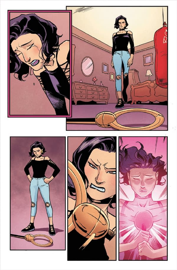 Interior preview page from RUNAWAYS #37