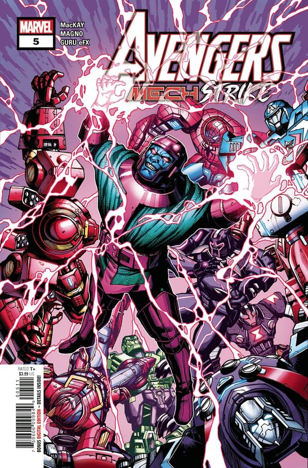 Cover image for AVENGERS MECH STRIKE #5 (OF 5)