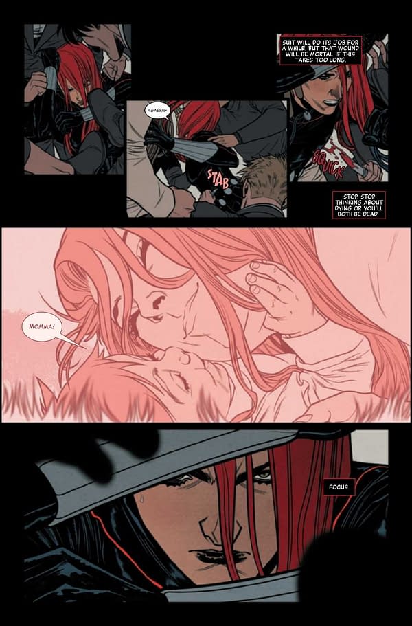Interior preview page from BLACK WIDOW #9