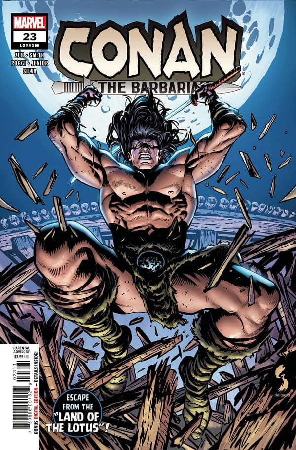 Cover image for CONAN THE BARBARIAN #23