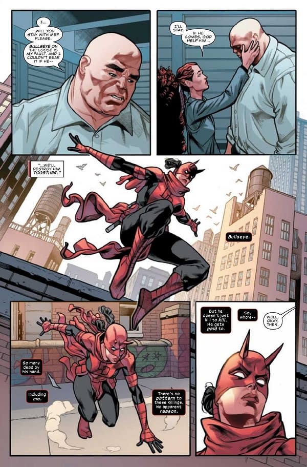 Interior preview page from DAREDEVIL #32