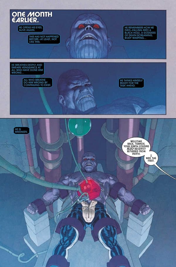 Interior preview page from ETERNALS #6
