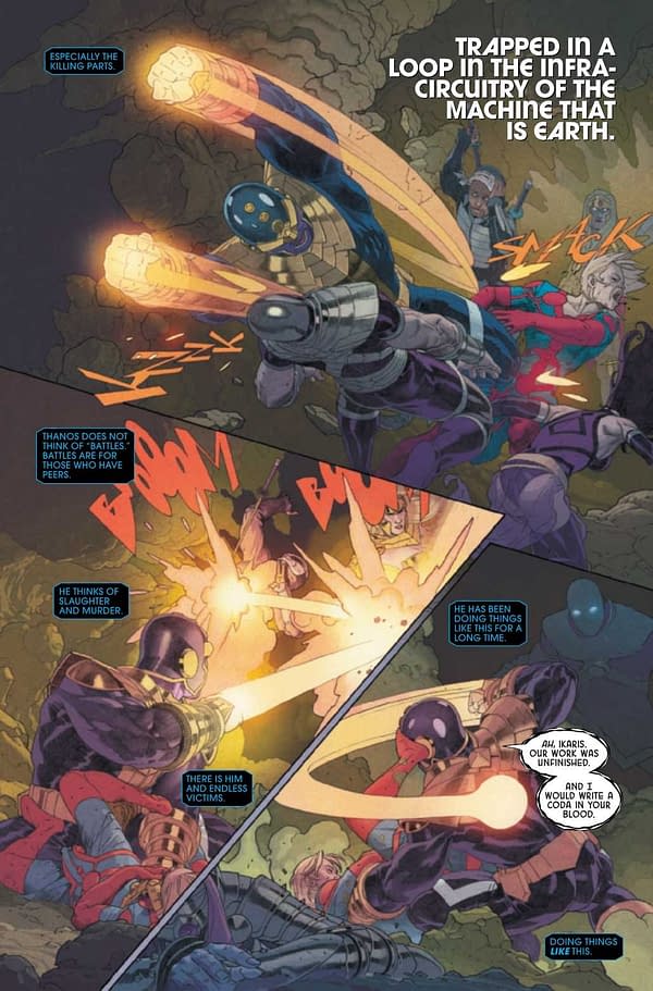 Interior preview page from ETERNALS #6