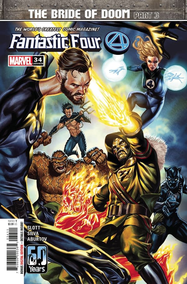 Cover image for FANTASTIC FOUR #34